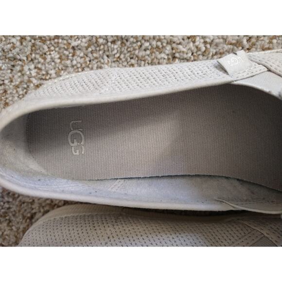 UGG Bren Women’s Slip-On Flats Sneakers Grey Comfort Mesh Size 12 - Picture 3 of 12